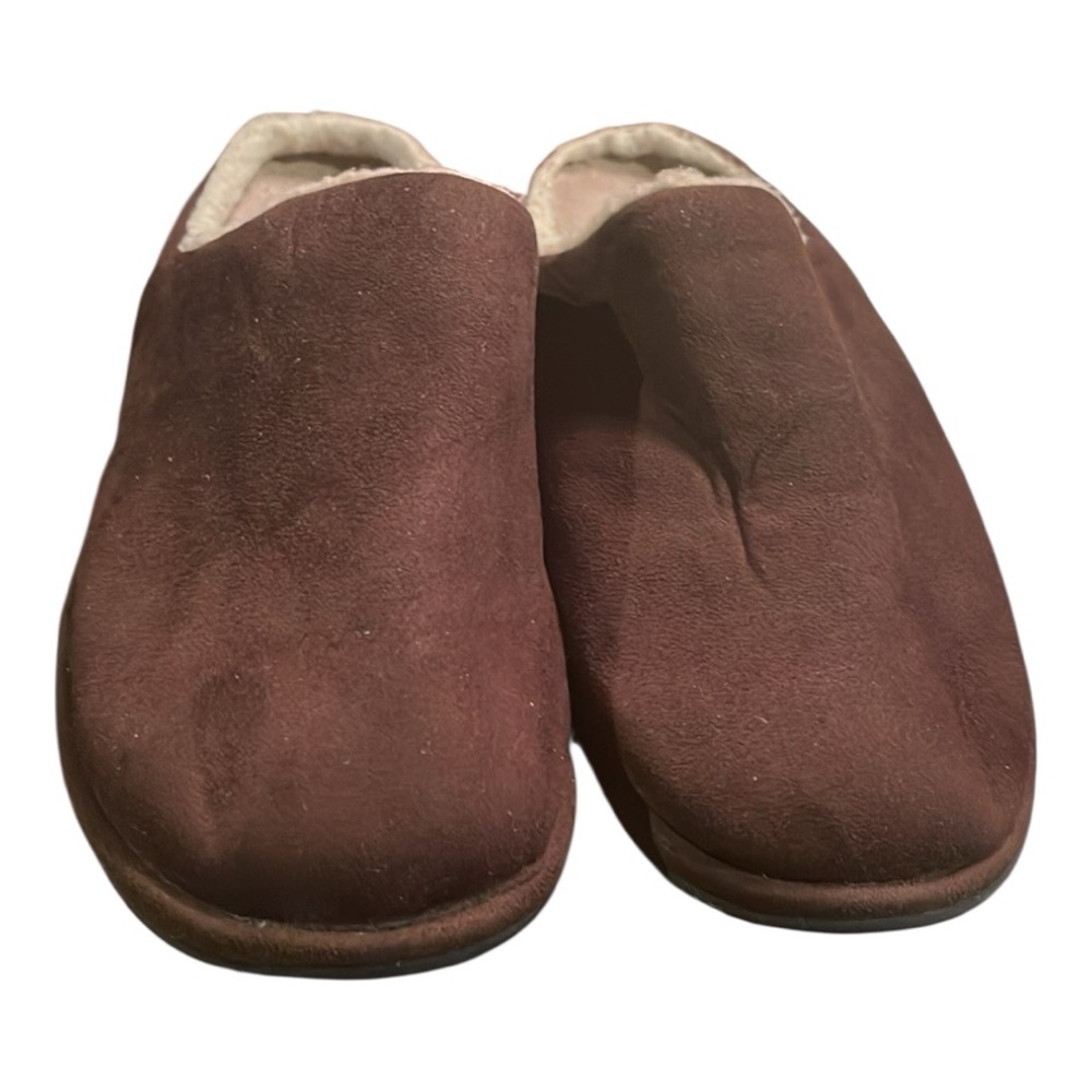 Dr. Comfort Brown Slip On Lounge Shoes Mens Size 12 - Picture 7 of 11